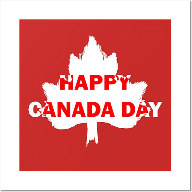 canada day Wall Art by ILLUSTRATION FRIEND